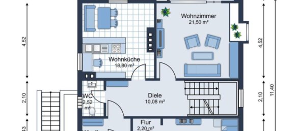Adosado de 6 dormitorios en Waldshut, Germany No. 301033 32