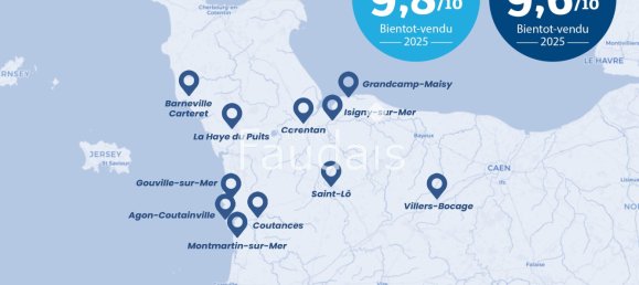  قطعة أرض في Saint-Clair-sur-l'Elle, France رقم 110874 5