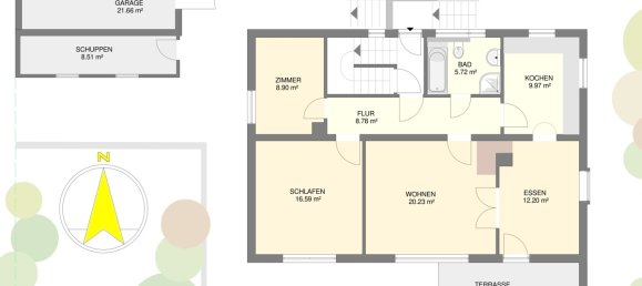 8 rooms Townhouse in Heidenheim, Germany No. 39412 20