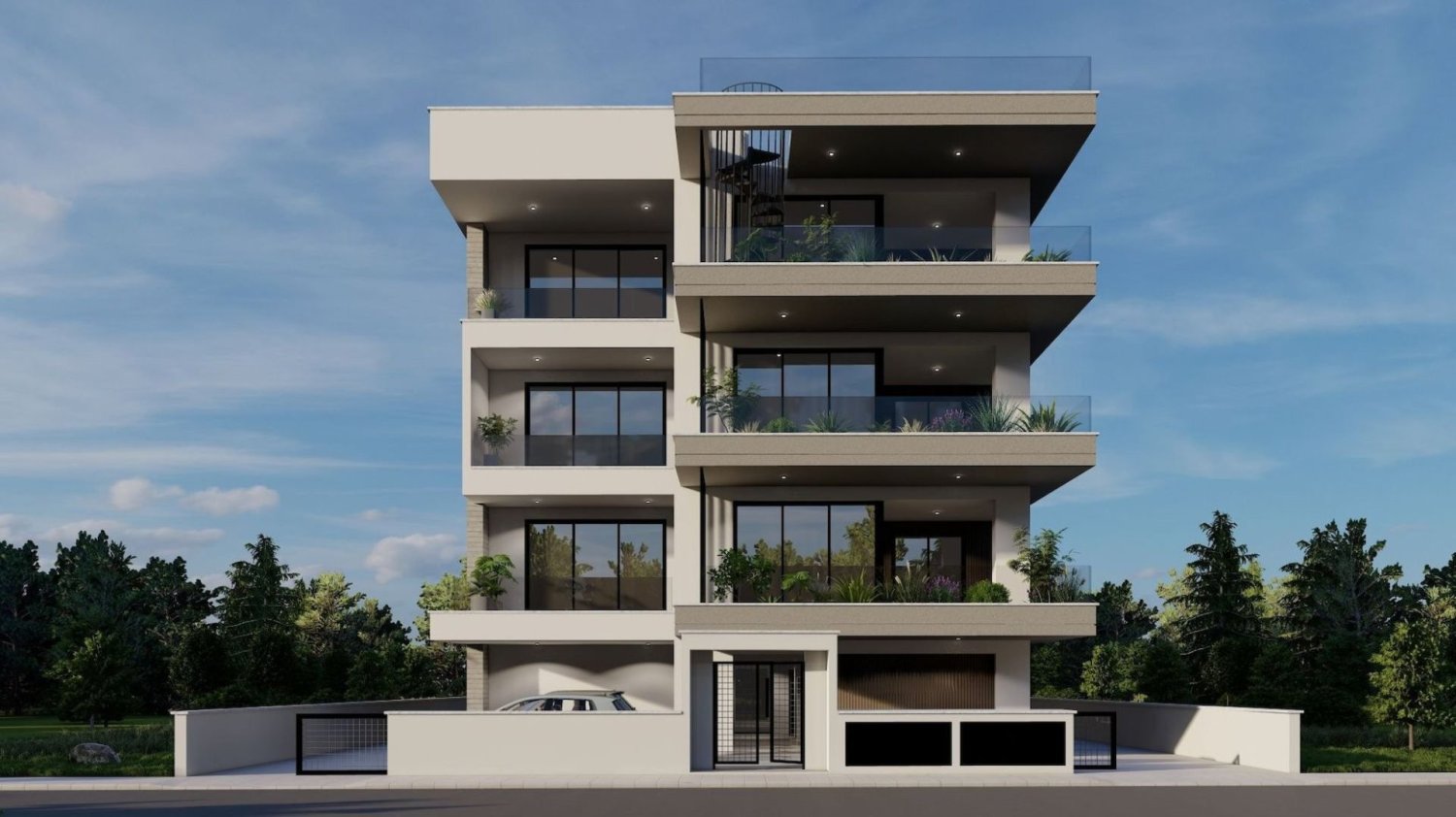 2 bedrooms Penthouse in Agios Athanasios, Cyprus No. 28736