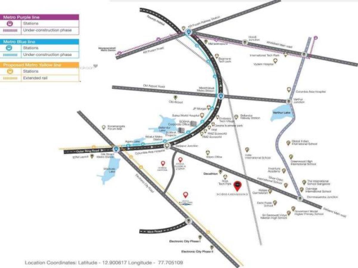 2 bedrooms House in Bangalore, India No. 53611