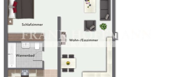 Квартира с 2 комнатами в Аймсбюттель, Германия № 56055 27