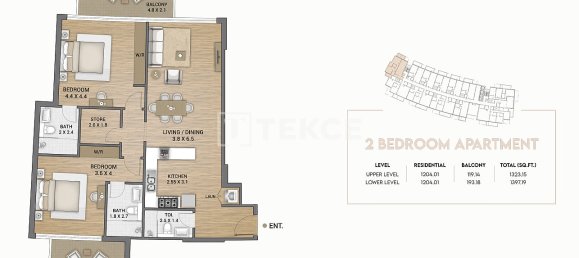 3 chambres appartement à vendre à Dubai, UAE № 189383 16