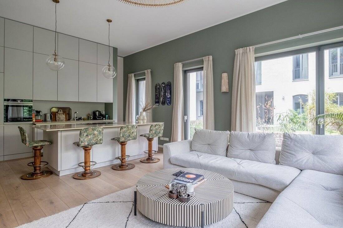 Дуплекс с 2 спальнями в Пренцлауэр-Берг, Германия № 29404