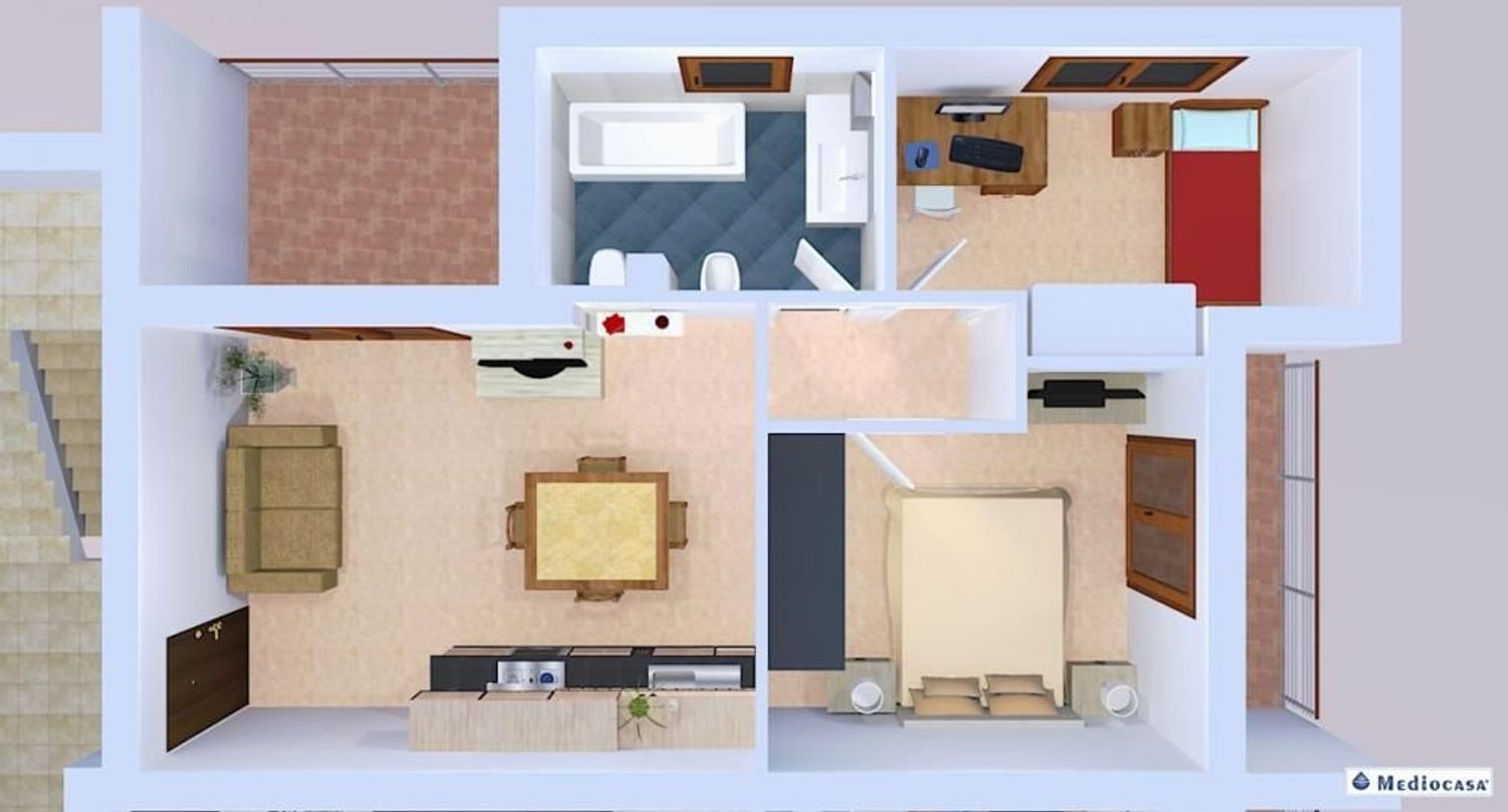 3 rooms Apartment in Montefiascone, Italy No. 151956