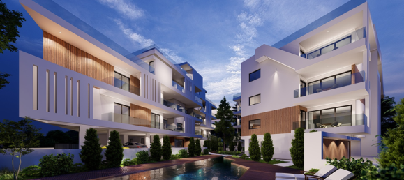 Квартира с 3 спальнями в Гермасойя, Кипр № 8474 9