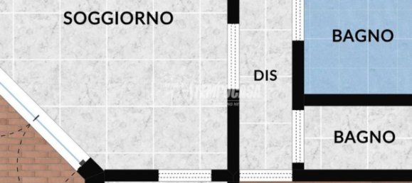 3-salle Appartement à Senago, Italy No. 223072 49