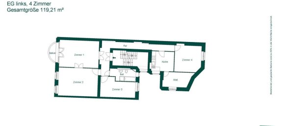 4-Zimmer Wohnung in Lichterfelde, Germany, Nr. 45507 26