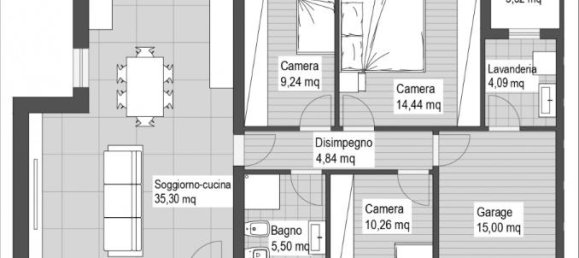 Вилла с 4 комнатами в Портогруаро, Италия № 37720 2