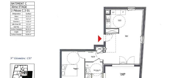 Apartamento T1 em Metz, France N.º 246607 2