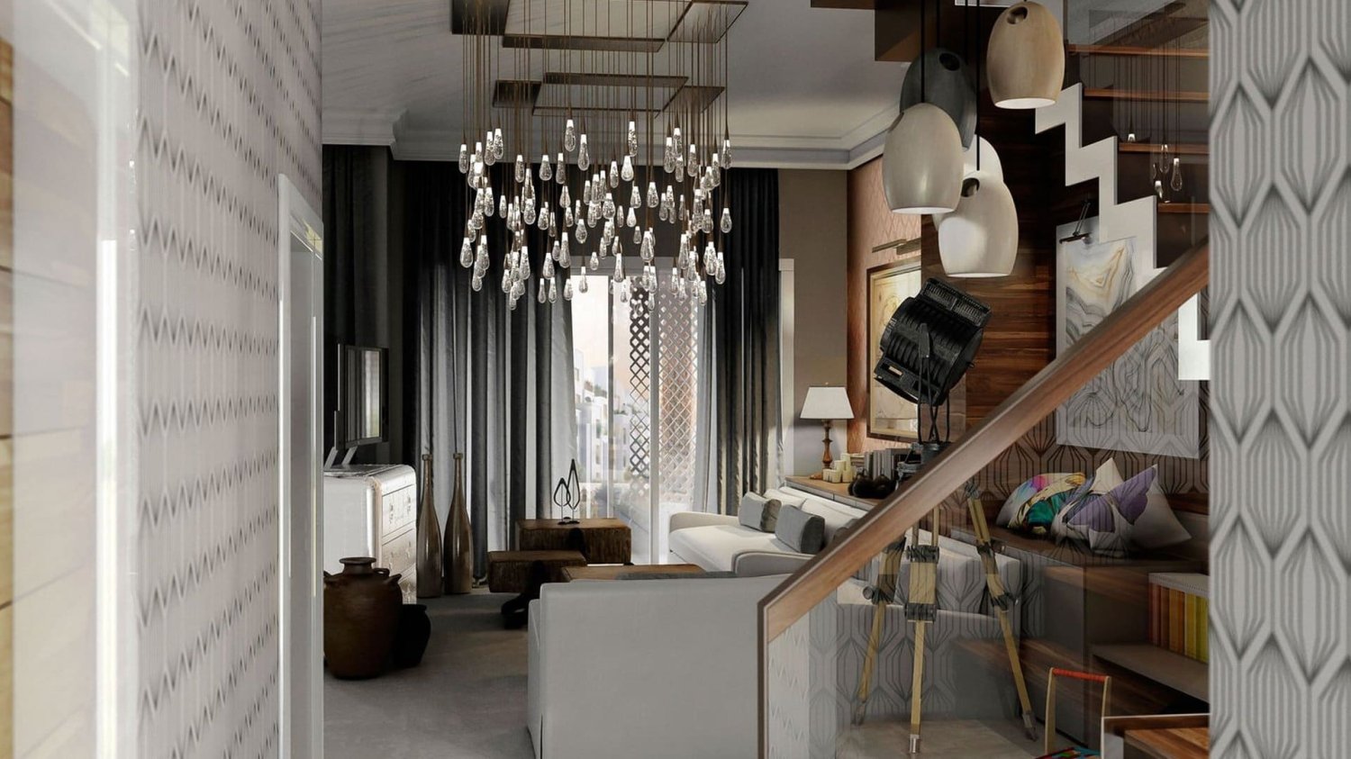 3 غرف نوم شقة في JANAYEN AVENUE, مردف, UAE رقم 58347