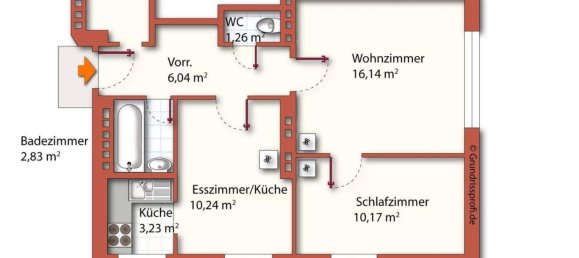 2 rooms Apartment in Hietzing, Austria No. 236114 3