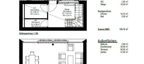 Grundstück in Mauerbach, Austria 1252m², Nr. 196309 25