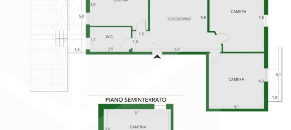 4 rooms Apartment in Bologna, Italy No. 97552 45
