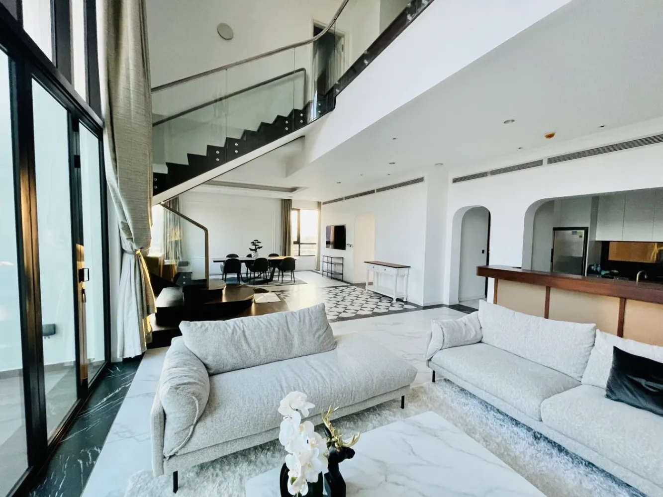 3 chambres appartement à louer à Thu Duc, Ho Chi Minh, Vietnam № 74715