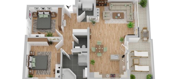 3 rooms Apartment in Soll, Austria No. 154506 7