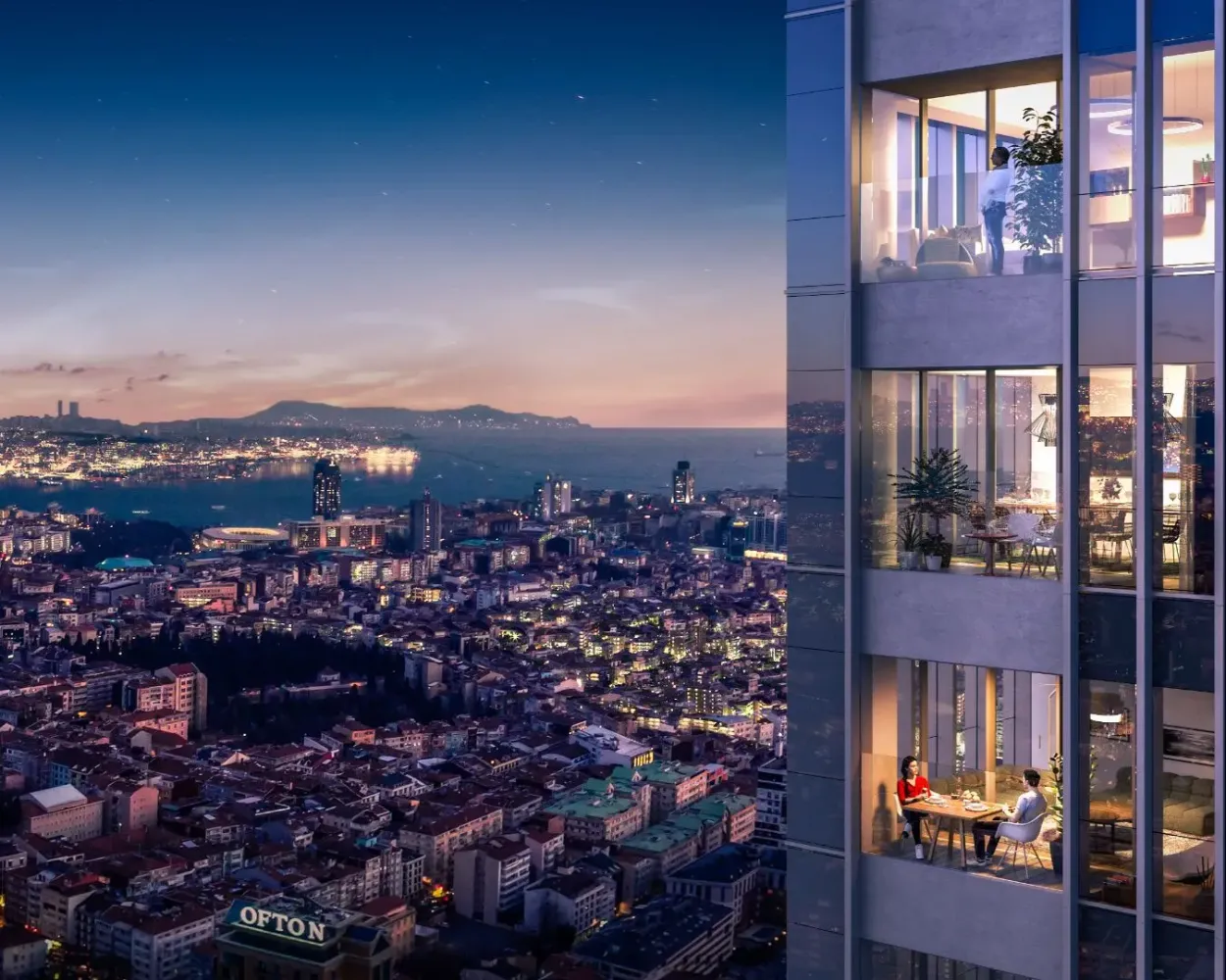 Apartamento de 3+1 en Istanbul, Turkey No. 106266