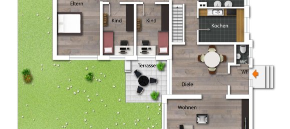 3 Schlafzimmer Wohnung in Wiesbaden, Germany, Nr. 222722 23