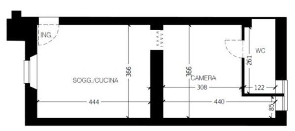 2 rooms Apartment in Lomazzo, Italy No. 8386 23