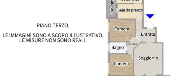 Квартира с 4 спальнями в Розето дельи Абруцци, Италия № 375898 20