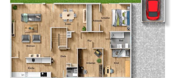 Бунгало с 3 спальнями в Мюнхен, Германия № 329064 31