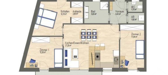 3 bedrooms Apartment in Kalsdorf bei Graz, Austria No. 210552 7