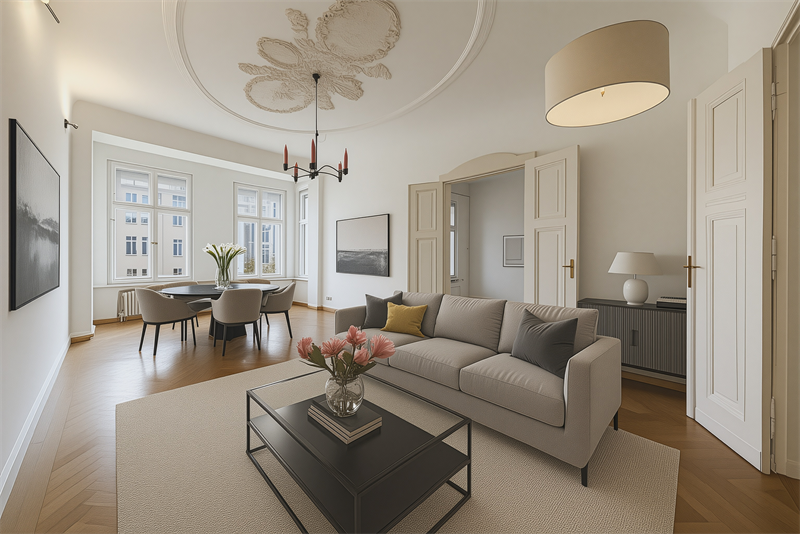 Apartamento de 4 dormitorios en Westend, Germany No. 291407