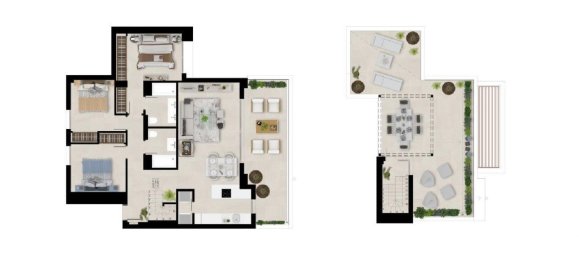 3 غرف نوم بانتهاوس في Nueva Andalucia, Spain رقم 293682 18