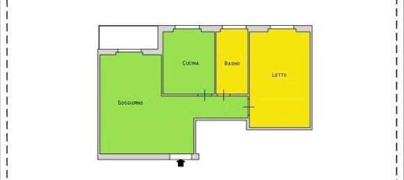 2-salle Appartement à Rome, Italy No. 70609 38