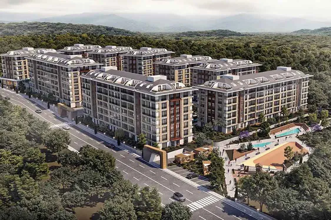 Квартира с 3 комнатами в Стамбул, Турция № 47889