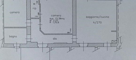 3 rooms Apartment in Vigevano, Italy No. 84509 16