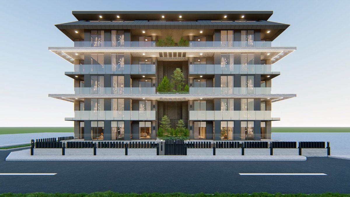 Квартира с 2 комнатами в Оба, Турция № 18205