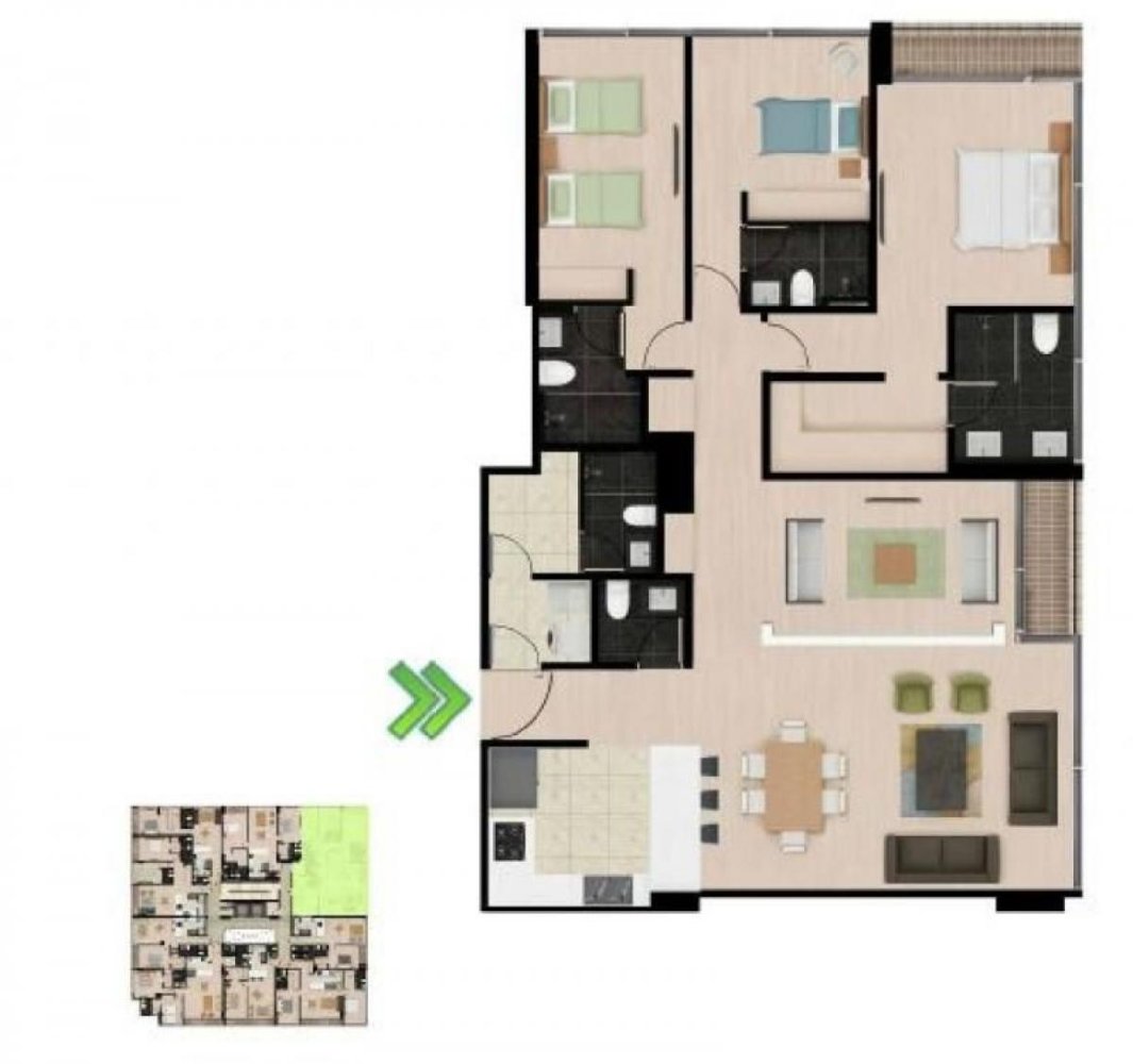 Casa T3 em Bogota, Colombia N.º 11445