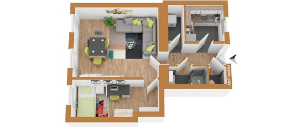 2 rooms Apartment in Vienna, Austria No. 200026 2