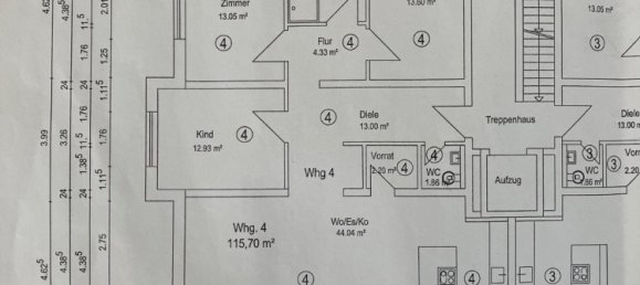 3 غرف نوم شقة في Karlsruhe, Germany رقم 312303 39
