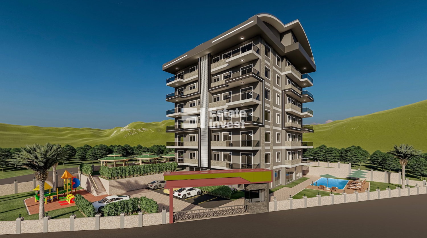 Wohnung 3+1 in Alanya, Turkey, Nr. 26540