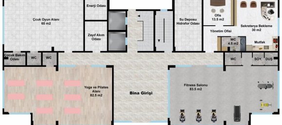 2-salle Penthouse à Cikcilli, Turkey No. 29837 29