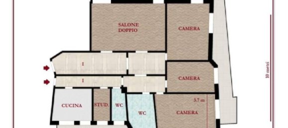 4 bedrooms Apartment in Naples, Italy No. 96934 11