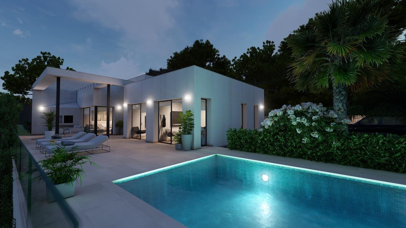 3 غرف نوم منزل في Pedreguer, Spain رقم 283573