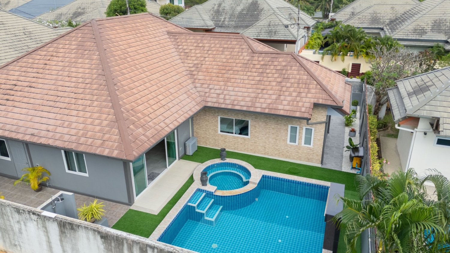 Villa T3 em Pattaya, Thailand N.º 74127