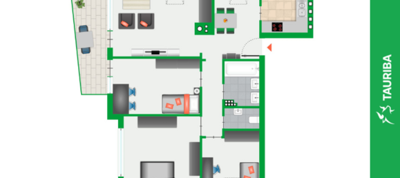 3 Schlafzimmer Wohnung in Stuttgart, Germany, Nr. 10853 14