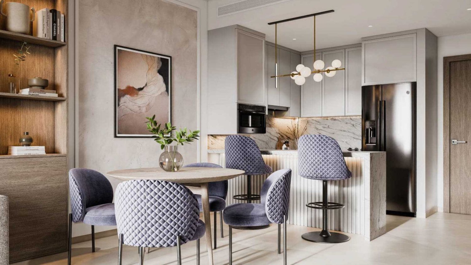 Apartamento de 1 dormitorio en GOLDEN WOOD VIEWS 5, Jumeirah Village Circle, UAE No. 61681