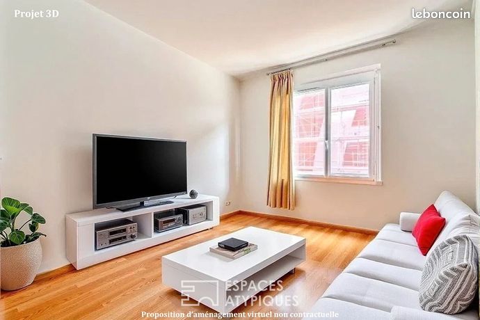 Apartamento de 1 dormitorio en Lyon, France No. 288356