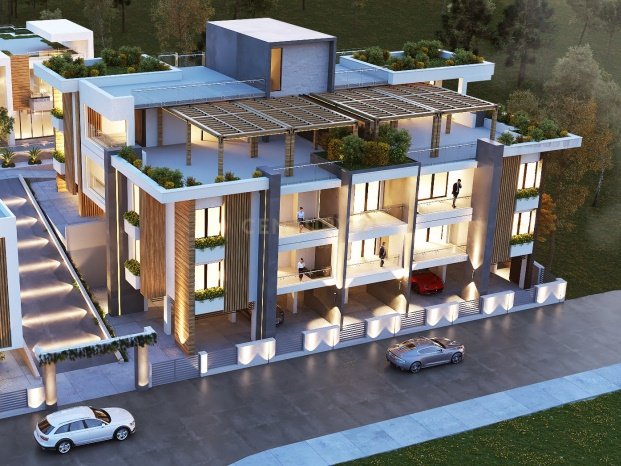 Квартира с 2 спальнями в Пареклисия, Кипр № 1507