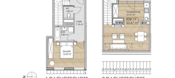2غرفة شقة في Hernals, Austria رقم 133901 17