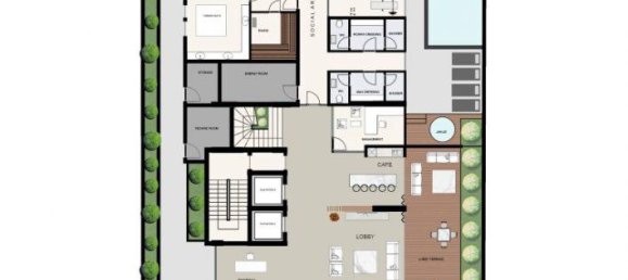 2 rooms Apartment in Alanya, Turkey No. 10382 13