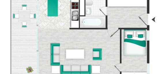 Apartamento de 2 habitaciónes en Passau, Germany No. 109515 43