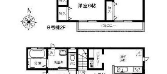 Дом с 3 спальнями в Чиба, Япония № 7069 2