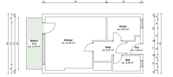 Estudio en Wilmersdorf, Germany No. 40347 14