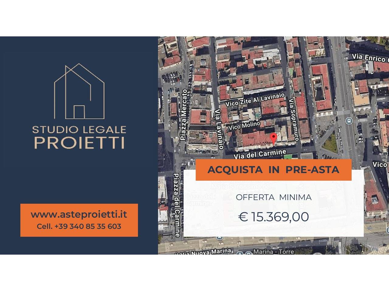 Studio à Naples, Italy No. 304927